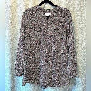 Women's Liz Claiborne Semi Sheer top Medium